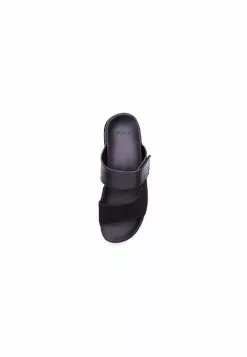 BONIA Black New Basics' Slide Sandals -Cheap Bonia Store bonia 0064 2275716 4