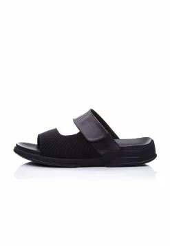 BONIA Black New Basics' Slide Sandals -Cheap Bonia Store bonia 0065 2275716 5