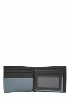 BONIA Greyish Blue Terasso Short Three Fold Wallet -Cheap Bonia Store bonia 0101 5555406 4