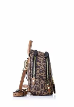 BONIA Black Milagros Backpack XS -Cheap Bonia Store bonia 0505 9911755 3