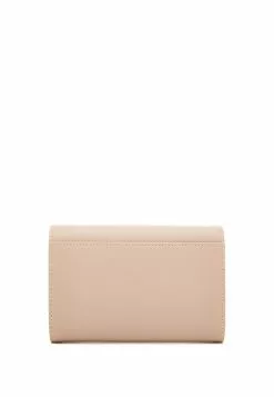 BONIA Medium Beige Cindy Short 3 Fold Wallet -Cheap Bonia Store bonia 0527 0589885 3