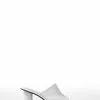 BONIA Silver Grey Emilia Heeled Mules