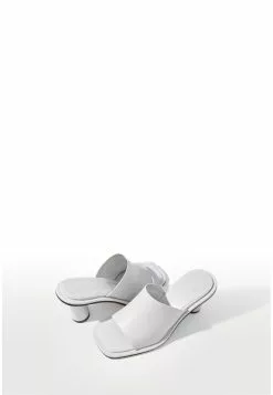 BONIA Silver Grey Emilia Heeled Mules -Cheap Bonia Store bonia 0529 0838726 3