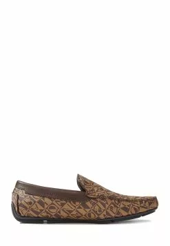 BONIA Brownie Bite Lorenzo Monogram Loafers