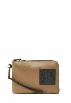 BONIA Medium Brown Leo Nylon Clutch M