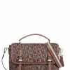 BONIA Brown Pisa Monogram Messenger Bag M