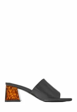 BONIA Nero Ambra Heeled Mules