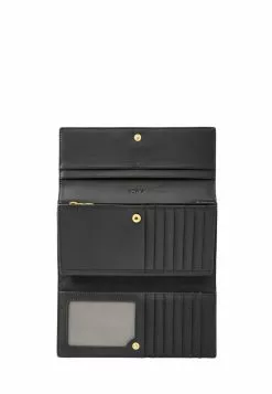 BONIA Black Aria 3 Fold Long Wallet -Cheap Bonia Store bonia 1346 9691826 4