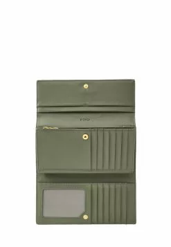 BONIA Olive Oil Aria 3 Fold Long Wallet -Cheap Bonia Store bonia 1348 6102826 4