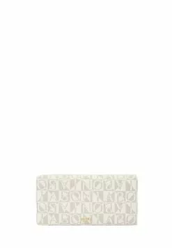 BONIA Latte Claire Monogram 2 Fold Long Wallet