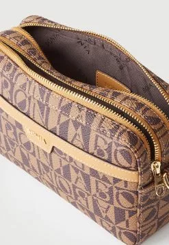 BONIA Medium Brown Mauriuccia Monogram Belted Bag -Cheap Bonia Store bonia 1432 0113536 4