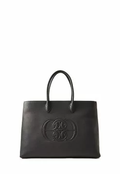 BONIA Black Libera Oversized Tote Bag