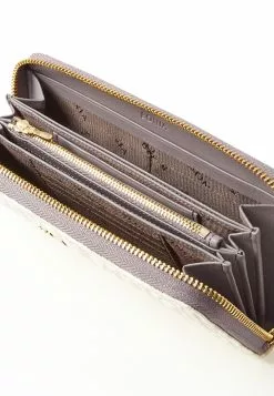 BONIA Medium Grey Claire Marrone Zipper Wallet -Cheap Bonia Store bonia 1434 5743536 4