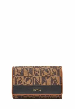 BONIA Black Milagros Short 3 Fold Wallet