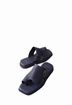 BONIA Dark Blue Riviera Sandals -Cheap Bonia Store bonia 1840 9972036 3