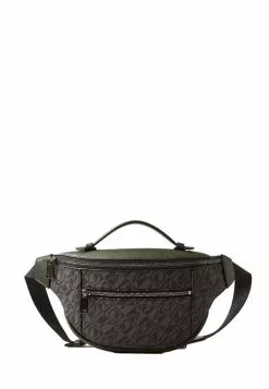 BONIA Green Uniform Sandrino Monogram Small Waist Pouch