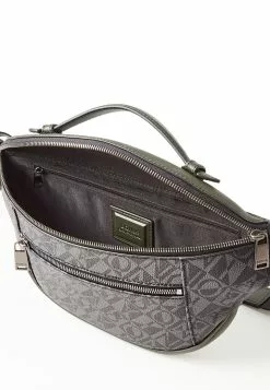 BONIA Green Uniform Sandrino Monogram Small Waist Pouch -Cheap Bonia Store bonia 1841 1040236 4