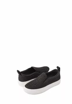 BONIA Black La Luna Slip-on Sneakers -Cheap Bonia Store bonia 1844 1804136 3