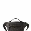 BONIA Black Sandrino Monogram Small Waist Pouch