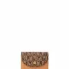 BONIA Medium Brown Lydia Monogram 2 Fold Short Wallet