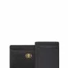 BONIA Nero Pianura Short 2 Fold Wallet With Pocket