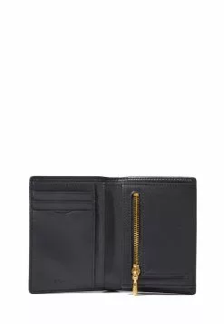 BONIA Nero Pianura Short 2 Fold Wallet With Pocket -Cheap Bonia Store bonia 1851 5284436 5