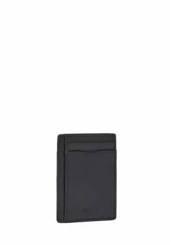 BONIA Nero Pianura Short 2 Fold Wallet With Pocket -Cheap Bonia Store bonia 1852 5284436 7