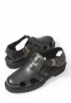 BONIA Nero Avventura Cage Sandals -Cheap Bonia Store bonia 2190 8638616 3