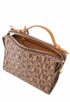 BONIA Dark Brown Monogram Tote Bag -Cheap Bonia Store bonia 2317 4737836 4