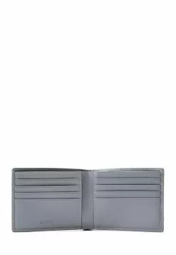 BONIA Black Nathan Monogram 8 Cards Wallet -Cheap Bonia Store bonia 2319 6157836 4