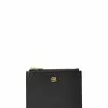 BONIA Black Cindy 2 Fold Short Wallet