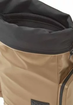 BONIA Medium Brown Leo Nylon Backpack -Cheap Bonia Store bonia 2320 6770936 4