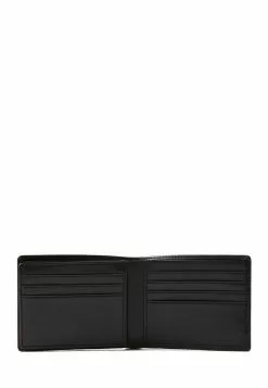 BONIA Black Nathan Monogram Centre Flap Cards Wallet -Cheap Bonia Store bonia 2327 2257836 4