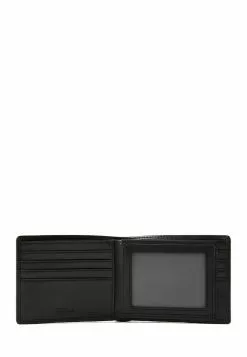 BONIA Black Nathan Monogram Centre Flap Cards Wallet -Cheap Bonia Store bonia 2327 2257836 5