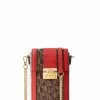 BONIA Red Glow Aida Vertical Crossbody Bag