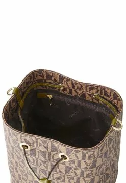 BONIA Olive Oil Claire Monogram Bucket Bag -Cheap Bonia Store bonia 2328 1090936 4