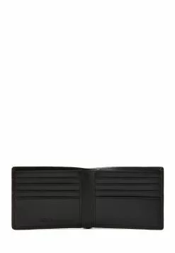 BONIA Black Nathan Monogram 8 Cards Wallet -Cheap Bonia Store bonia 2328 3257836 4