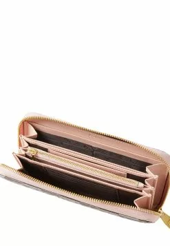 BONIA Blush Pink Rosie Monogram Long Zipper Wallet -Cheap Bonia Store bonia 2343 8473836 4
