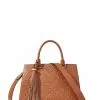 BONIA Chestnut Tuiles Top Handle Satchel Bag