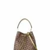 BONIA Olive Oil Claire Monogram Bucket Bag II