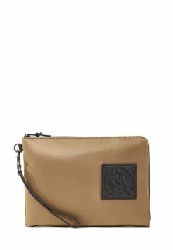 BONIA Medium Brown Leo Nylon Clutch L