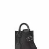 BONIA Black Greta Monogram Mini Tote Bag