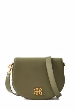 BONIA Olive Oil Miley Saddle Crossbody