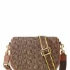BONIA Chestnut Miley Monogram Saddle Bag S