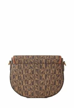 BONIA Chestnut Miley Monogram Saddle Bag S -Cheap Bonia Store bonia 2359 4290936 3