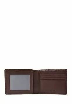 BONIA Sepia Boxit Reju Centre Flap Cards Wallet -Cheap Bonia Store bonia 2360 6289936 4