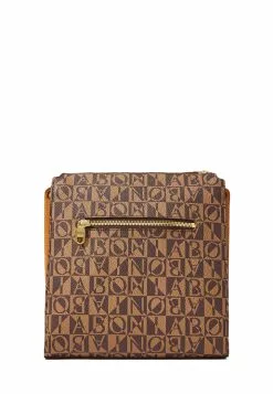 BONIA Dark Brown Monogram Crossbody Bag -Cheap Bonia Store bonia 2360 9947836 3