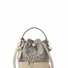 BONIA Ecru Rosie Bucket Bag Mini