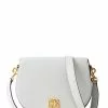 BONIA Silver Grey Miley Saddle Crossbody