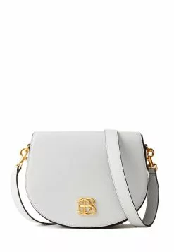 BONIA Silver Grey Miley Saddle Crossbody